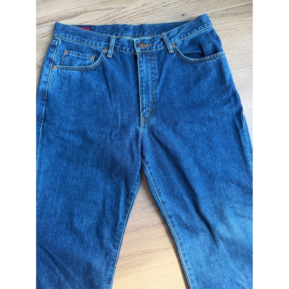 Edwin Vintage 503 90's Unisex 34 Blue Straight Leg Jeans Japanese Indigo Denim‎